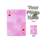 Ombre Playing Cards 54 (Mini)  Front - Heart7