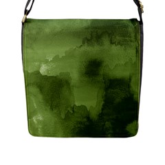 Ombre Flap Messenger Bag (l)  by ValentinaDesign