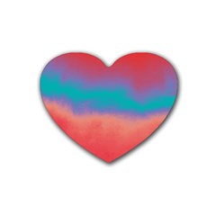 Ombre Heart Coaster (4 Pack)  by ValentinaDesign