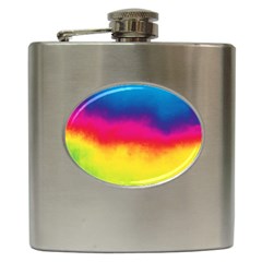 Ombre Hip Flask (6 Oz) by ValentinaDesign