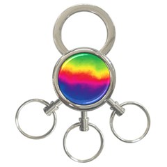Ombre 3-ring Key Chains