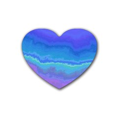 Ombre Heart Coaster (4 Pack)  by ValentinaDesign