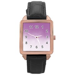 Ombre Rose Gold Leather Watch  by ValentinaDesign