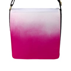 Ombre Flap Messenger Bag (l)  by ValentinaDesign