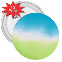 Ombre 3  Buttons (10 Pack) 