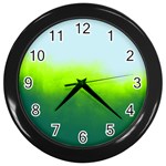 Ombre Wall Clocks (Black) Front