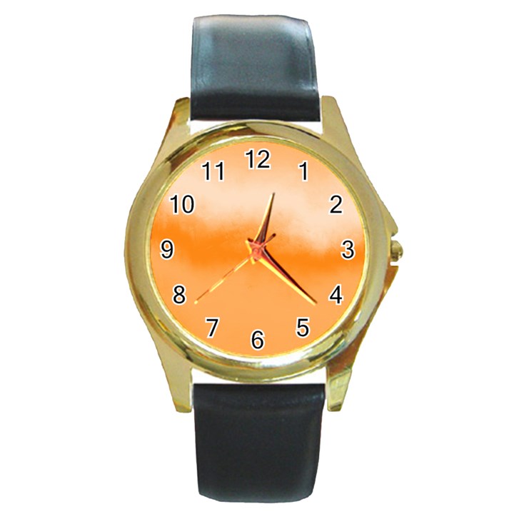 Ombre Round Gold Metal Watch