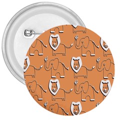 Lion Pattern Wallpaper Vector 3  Buttons by Nexatart