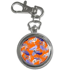 Seagull Gulls Coastal Bird Bird Key Chain Watches by Nexatart