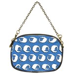 Sheep Pattern Wallpaper Vector Chain Purses (Two Sides)  Front