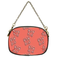 Butterfly Pink Pattern Wallpaper Chain Purses (one Side)  by Nexatart