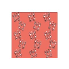 Butterfly Pink Pattern Wallpaper Satin Bandana Scarf by Nexatart