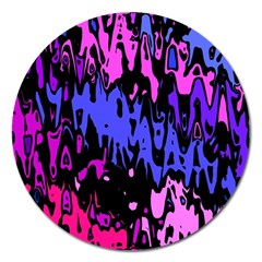 Modern Abstract 46b Magnet 5  (Round)