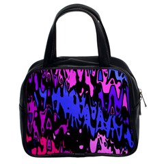 Modern Abstract 46b Classic Handbags (2 Sides)