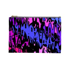 Modern Abstract 46b Cosmetic Bag (Large) 