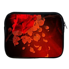 Cherry Blossom, Red Colors Apple Ipad 2/3/4 Zipper Cases by FantasyWorld7