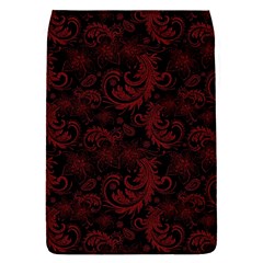 Dark Red Flourish Flap Covers (s)  by gatterwe