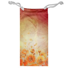 Flower Power, Cherry Blossom Jewelry Bag by FantasyWorld7