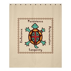 Turtle Animal Spirit Shower Curtain 60  X 72  (medium)  by linceazul