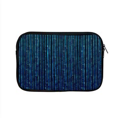 Stylish Abstract Blue Strips Apple Macbook Pro 15  Zipper Case by gatterwe