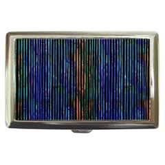Stylish Colorful Strips Cigarette Money Cases by gatterwe