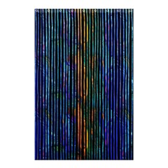 Stylish Colorful Strips Shower Curtain 48  X 72  (small)  by gatterwe