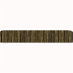 Stylish Golden Strips Small Bar Mats