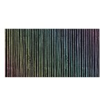 Stylish Rainbow Strips Satin Shawl Front