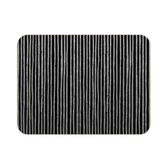 Stylish Silver Strips Double Sided Flano Blanket (mini)  by gatterwe