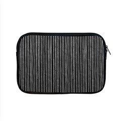 Stylish Silver Strips Apple Macbook Pro 15  Zipper Case by gatterwe