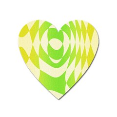 Green shapes canvas                              Magnet (Heart)