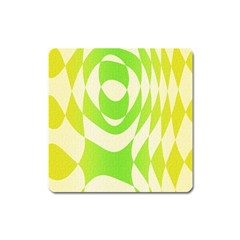 Green shapes canvas                              Magnet (Square)