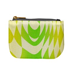 Green shapes canvas                        Mini Coin Purse