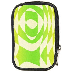 Green shapes canvas                              Compact Camera Leather Case