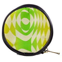 Green shapes canvas                              Mini Makeup Bag