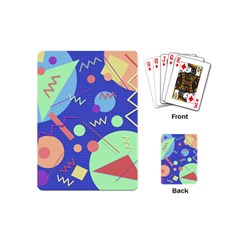 Memphis #42 Playing Cards (mini)  by RockettGraphics