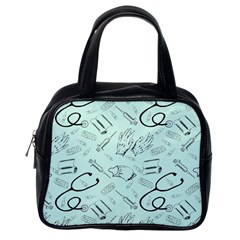 Pattern Medicine Seamless Medical Classic Handbags (one Side) by Nexatart