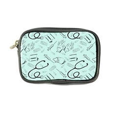 Pattern Medicine Seamless Medical Coin Purse by Nexatart