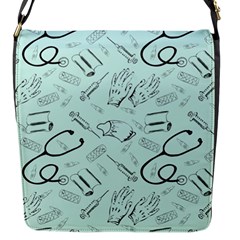 Pattern Medicine Seamless Medical Flap Messenger Bag (s) by Nexatart