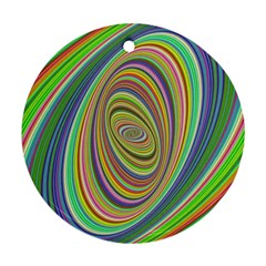 Ellipse Background Elliptical Ornament (round)