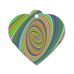 Ellipse Background Elliptical Dog Tag Heart (two Sides) by Nexatart