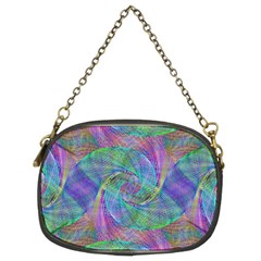 Spiral Pattern Swirl Pattern Chain Purses (two Sides)  by Nexatart