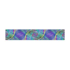 Spiral Pattern Swirl Pattern Flano Scarf (mini)