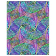 Spiral Pattern Swirl Pattern Drawstring Bag (small)