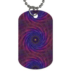 Pattern Seamless Repeat Spiral Dog Tag (one Side) by Nexatart