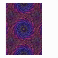 Pattern Seamless Repeat Spiral Small Garden Flag (two Sides)