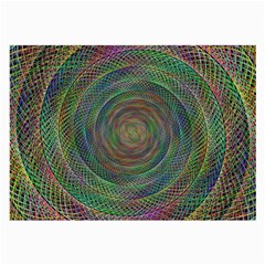 Spiral Spin Background Artwork Large Glasses Cloth by Nexatart