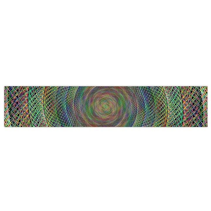 Spiral Spin Background Artwork Flano Scarf (Small)