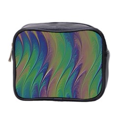 Texture Abstract Background Mini Toiletries Bag 2-side by Nexatart