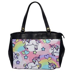 Unicorn Rainbow Office Handbags by Nexatart